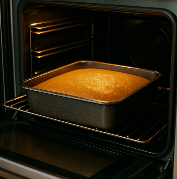 Leve ao forno por cerca de 40 a 45 minutos, ou até dourar e passar no teste do palito.