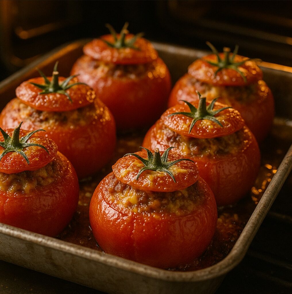 Receita de Tomate Recheado